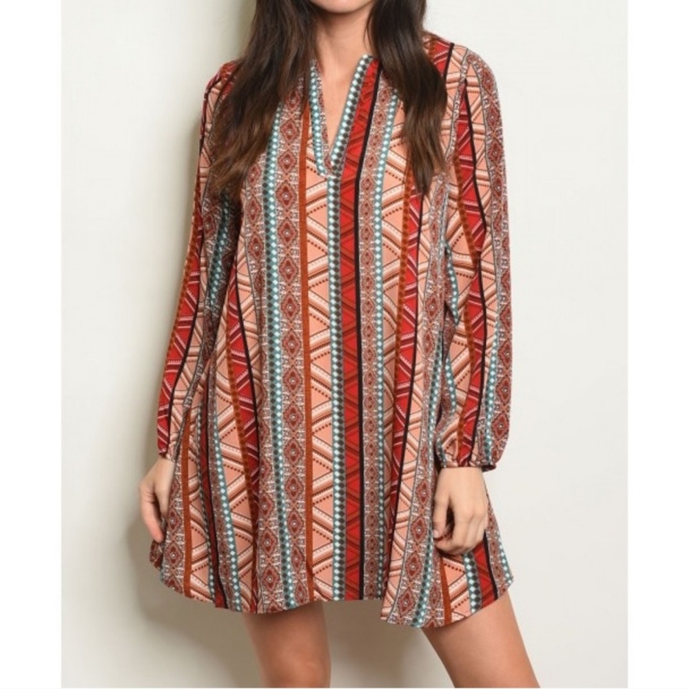 Boho Shift Dress